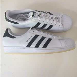 Adidas Superstar Sneakers White and Black, size 13